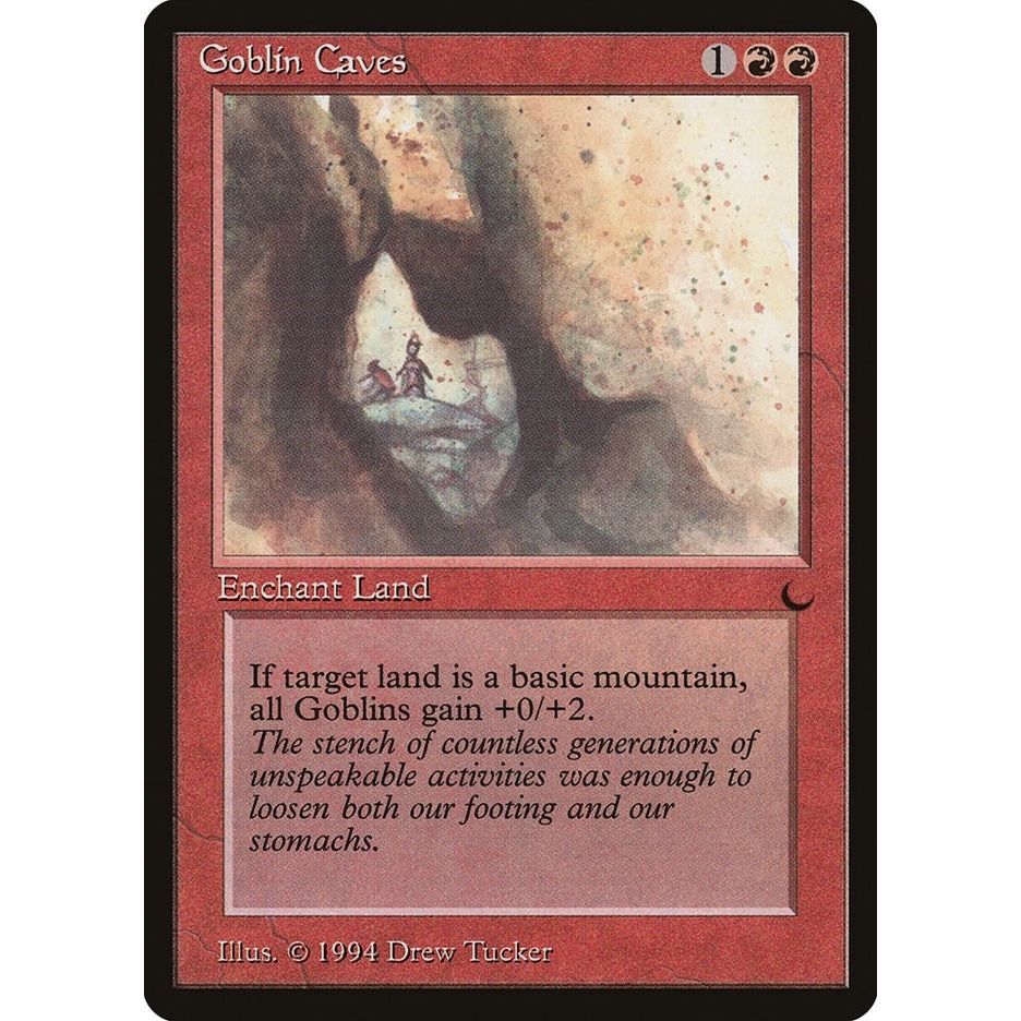 Image for Goblin Caves (DRK) - Magic: The Gathering