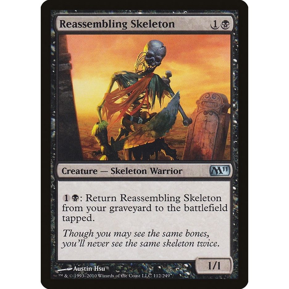 Image for Reassembling Skeleton (112) (M11) - Magic: The Gathering