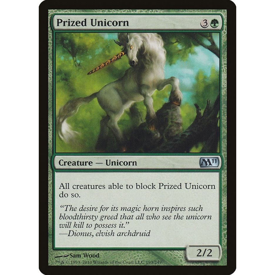 Image for Prized Unicorn (193) (M11) - Magic: The Gathering