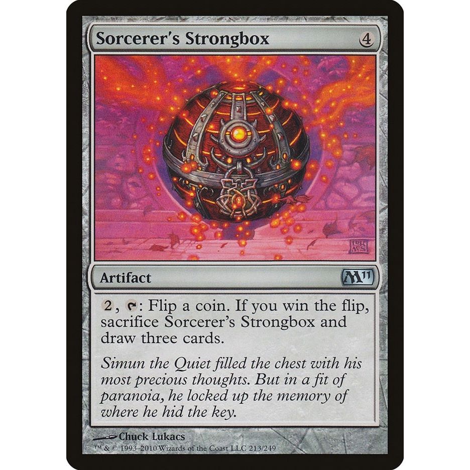 Image for Sorcerer's Strongbox (213) (M11) - Magic: The Gathering