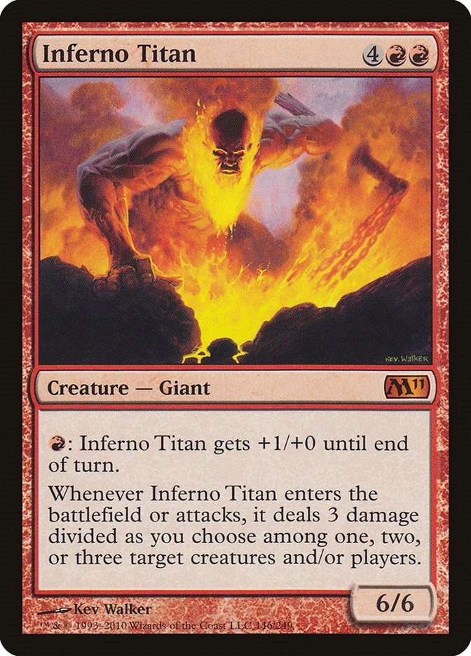 Image for Inferno Titan (146) (M11) - Magic: The Gathering