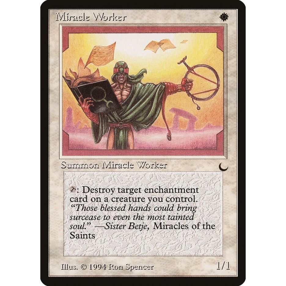 Image for Miracle Worker (DRK) - Magic: The Gathering