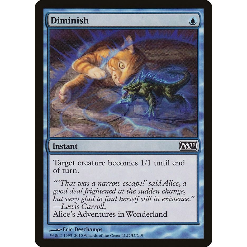 Image for Diminish (52) (M11) - Magic: The Gathering