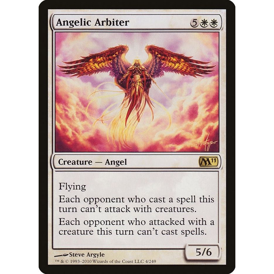 Image for Angelic Arbiter (4) (M11) - Magic: The Gathering