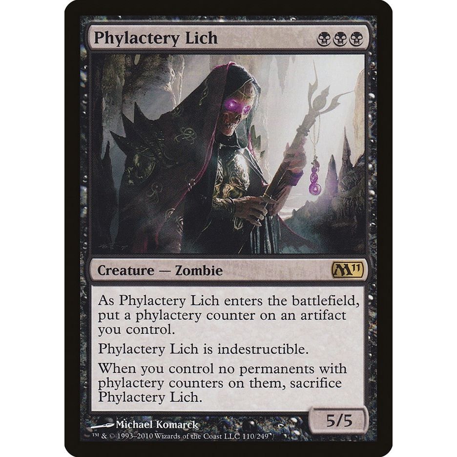 Image for Phylactery Lich (110) (M11) - Magic: The Gathering