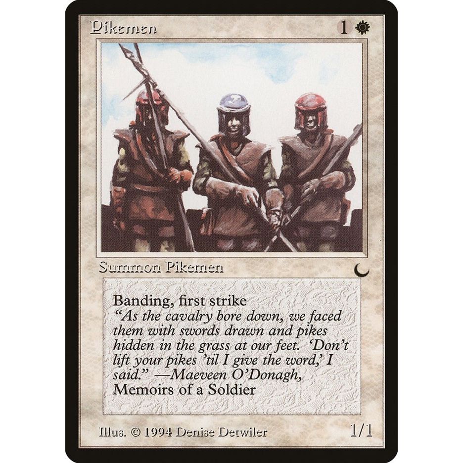 Image for Pikemen (DRK) - Magic: The Gathering