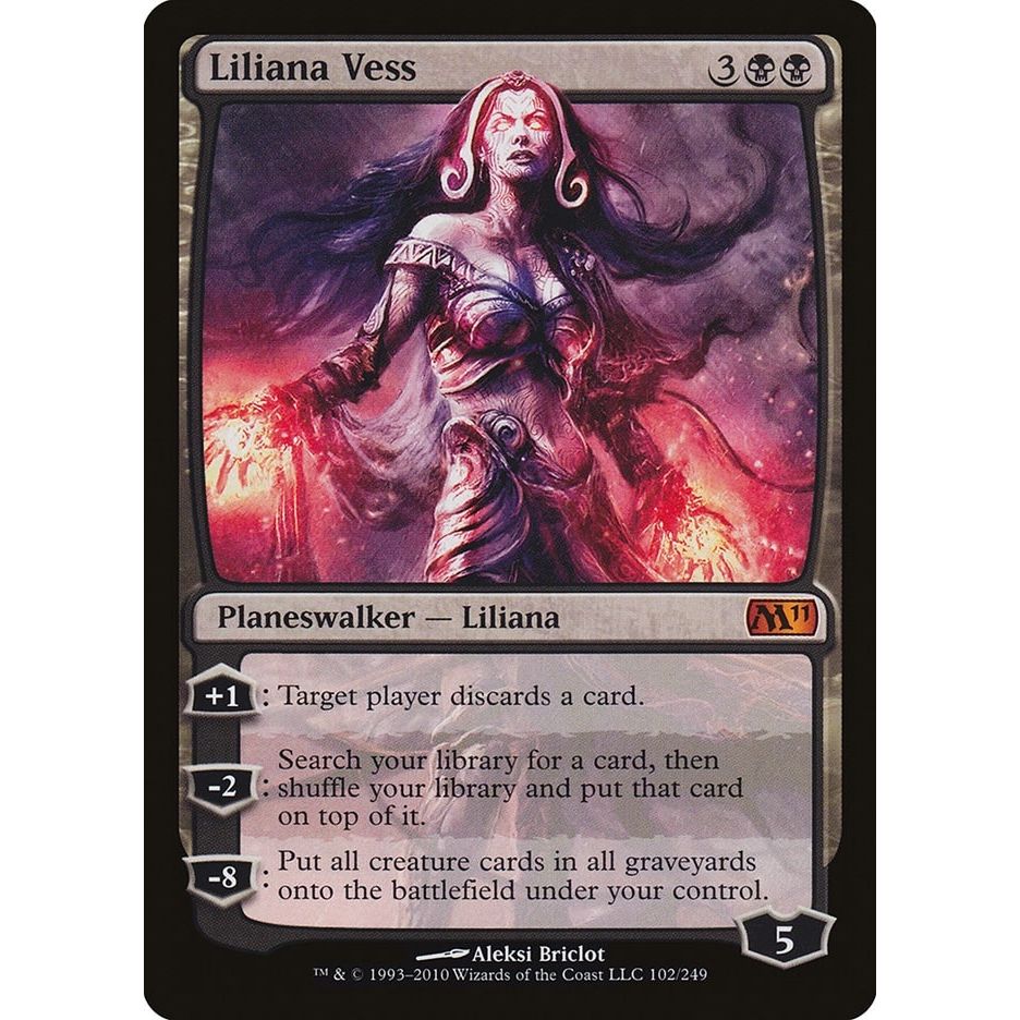 Image for Liliana Vess (102) (M11) - Magic: The Gathering