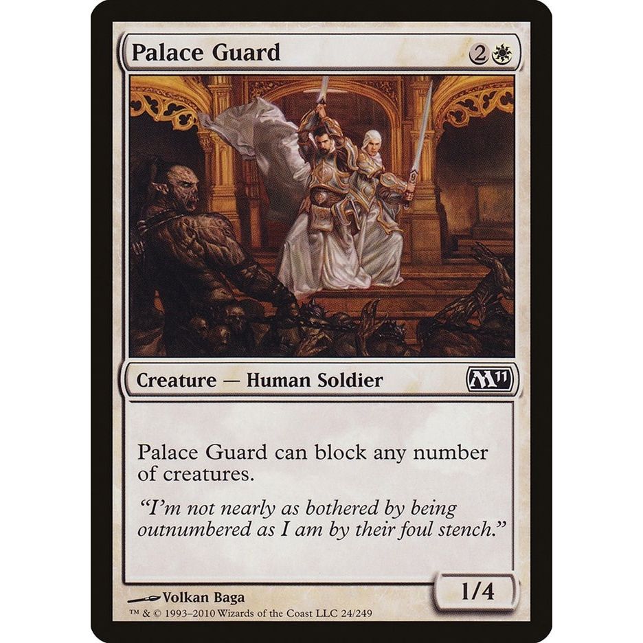 Image for Palace Guard (24) (M11) - Magic: The Gathering