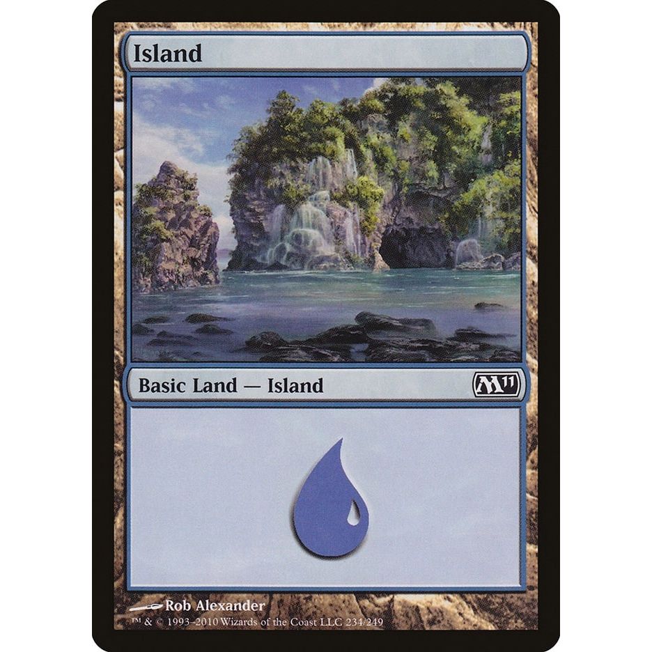 Image for Island (234) (234) (M11) - Magic: The Gathering