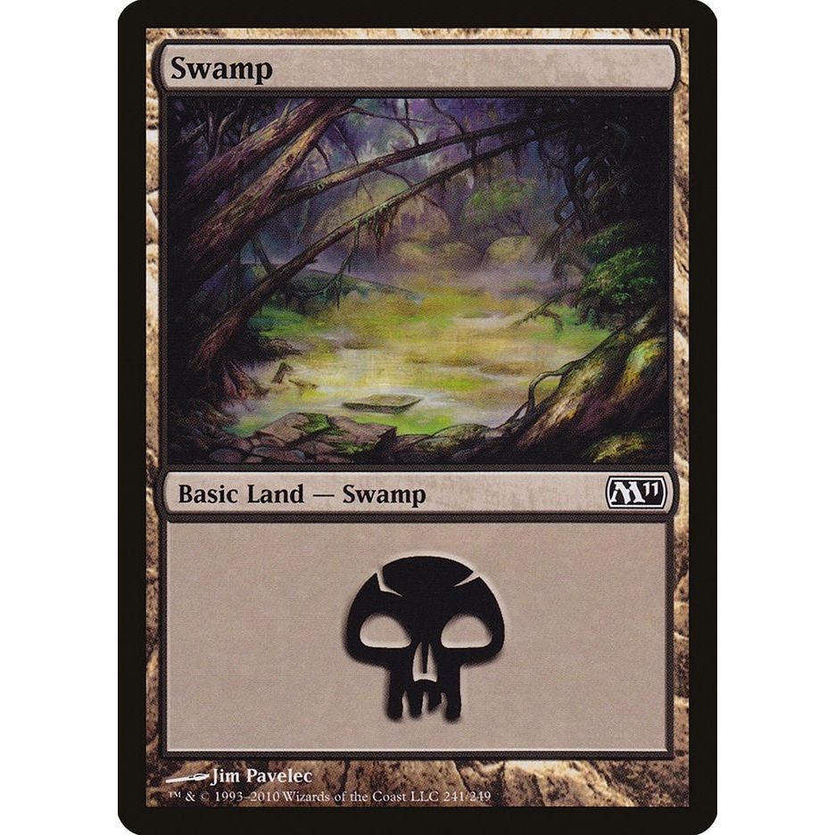 Image for Swamp (241) (241) (M11) - Magic: The Gathering