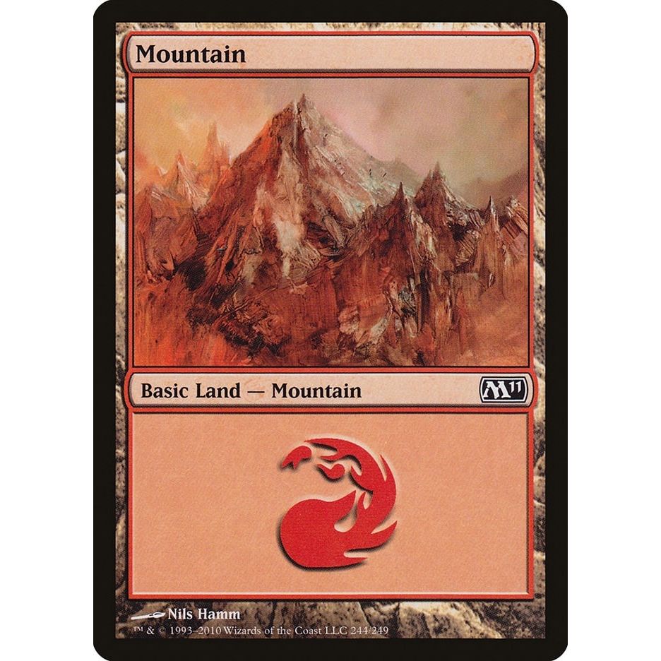 Image for Mountain (244) (244) (M11) - Magic: The Gathering
