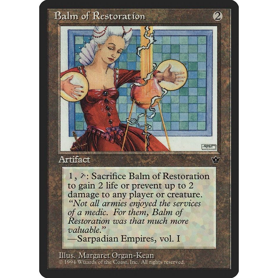 Image for Balm of Restoration (FEM) - Magic: The Gathering
