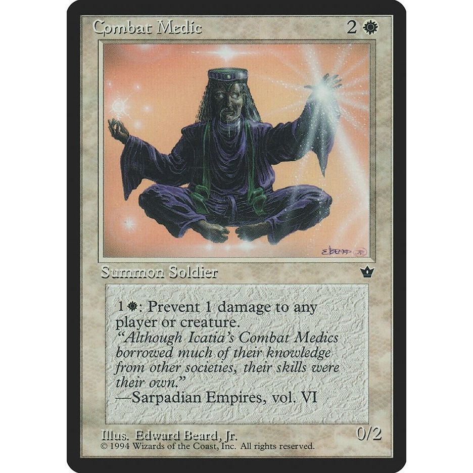 Image for Combat Medic (Beard, Jr.) (FEM) - Magic: The Gathering