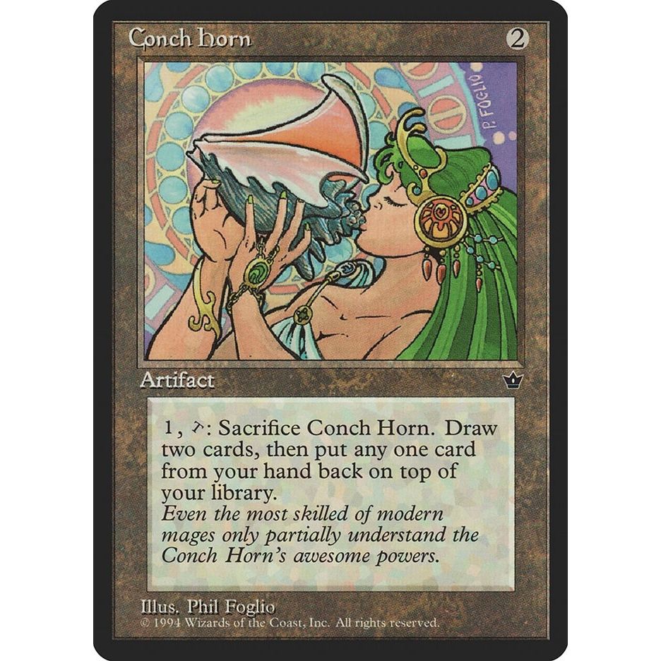 Image for Conch Horn (FEM) - Magic: The Gathering