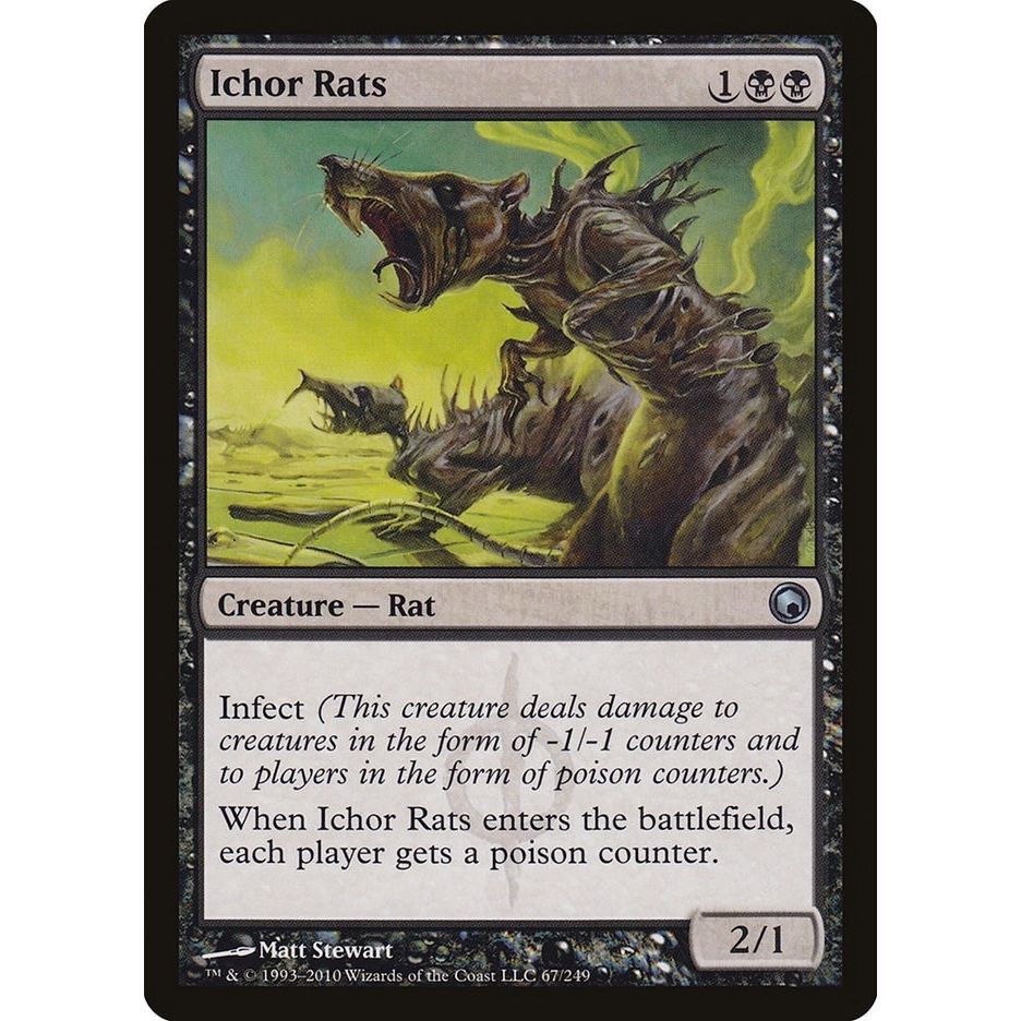 Image for Ichor Rats (67) (SOM) - Magic: The Gathering