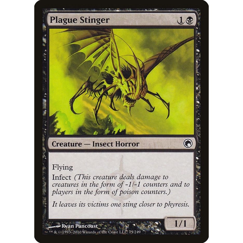 Image for Plague Stinger (75) (SOM) - Magic: The Gathering