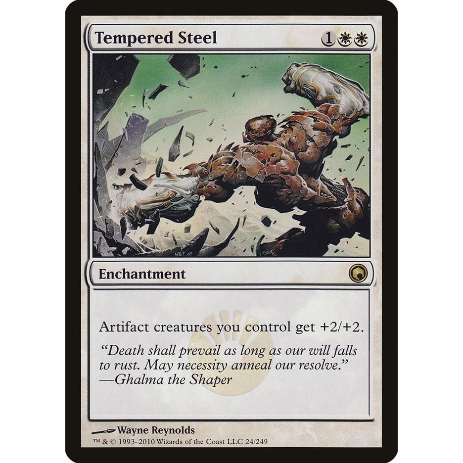 Image for Tempered Steel (24) (SOM) - Magic: The Gathering