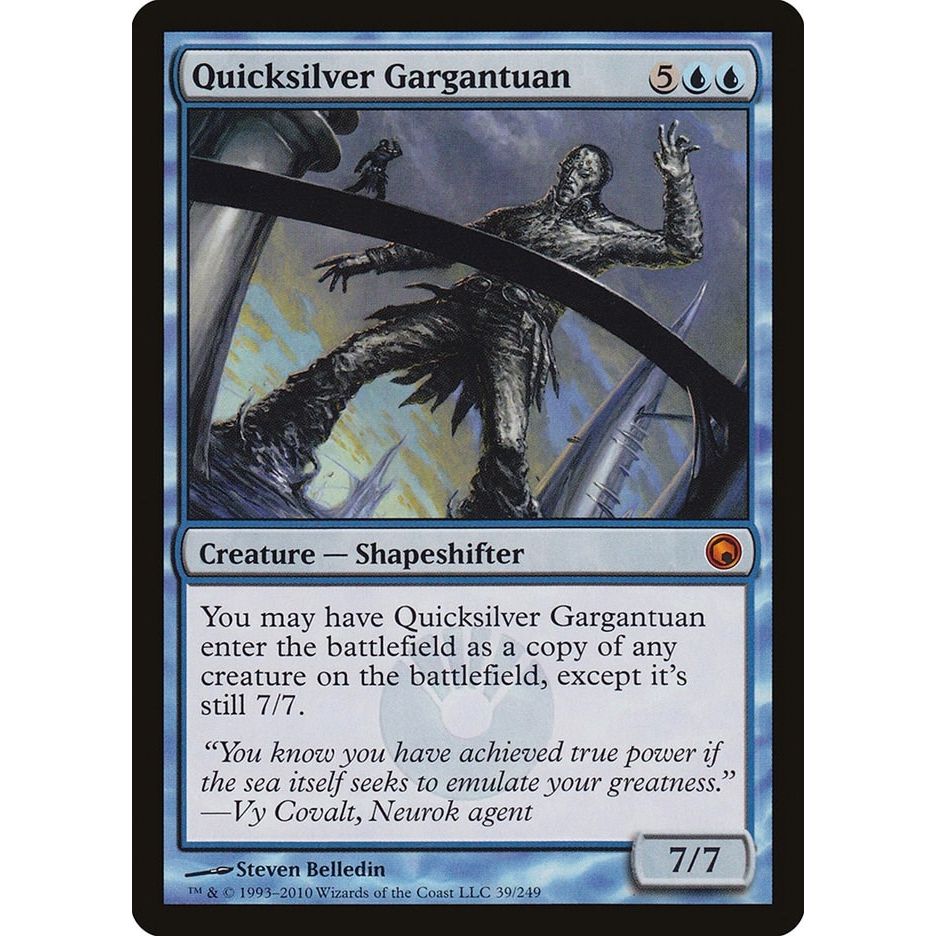 Image for Quicksilver Gargantuan (39) (SOM) - Magic: The Gathering