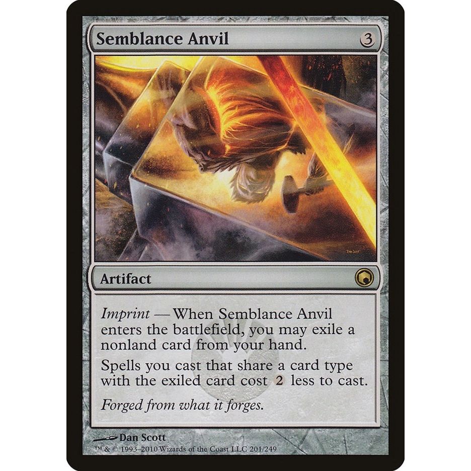 Image for Semblance Anvil (201) (SOM) - Magic: The Gathering