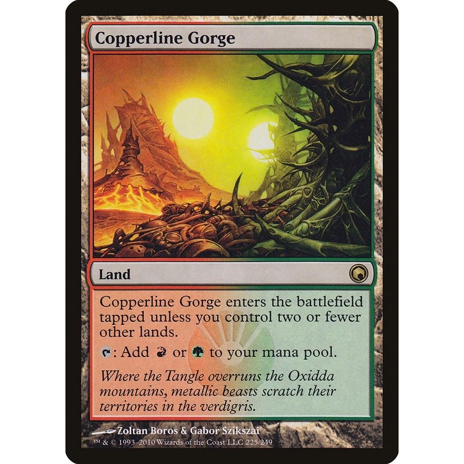 Image for Copperline Gorge (225) (SOM) - Magic: The Gathering