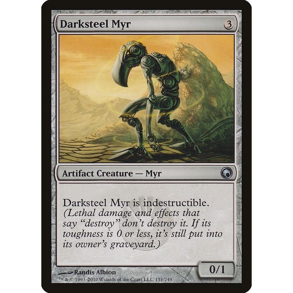 Image for Darksteel Myr (151) (SOM) - Magic: The Gathering
