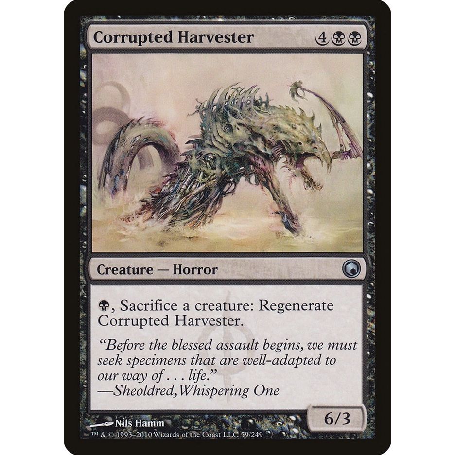 Image for Corrupted Harvester (59) (SOM) - Magic: The Gathering