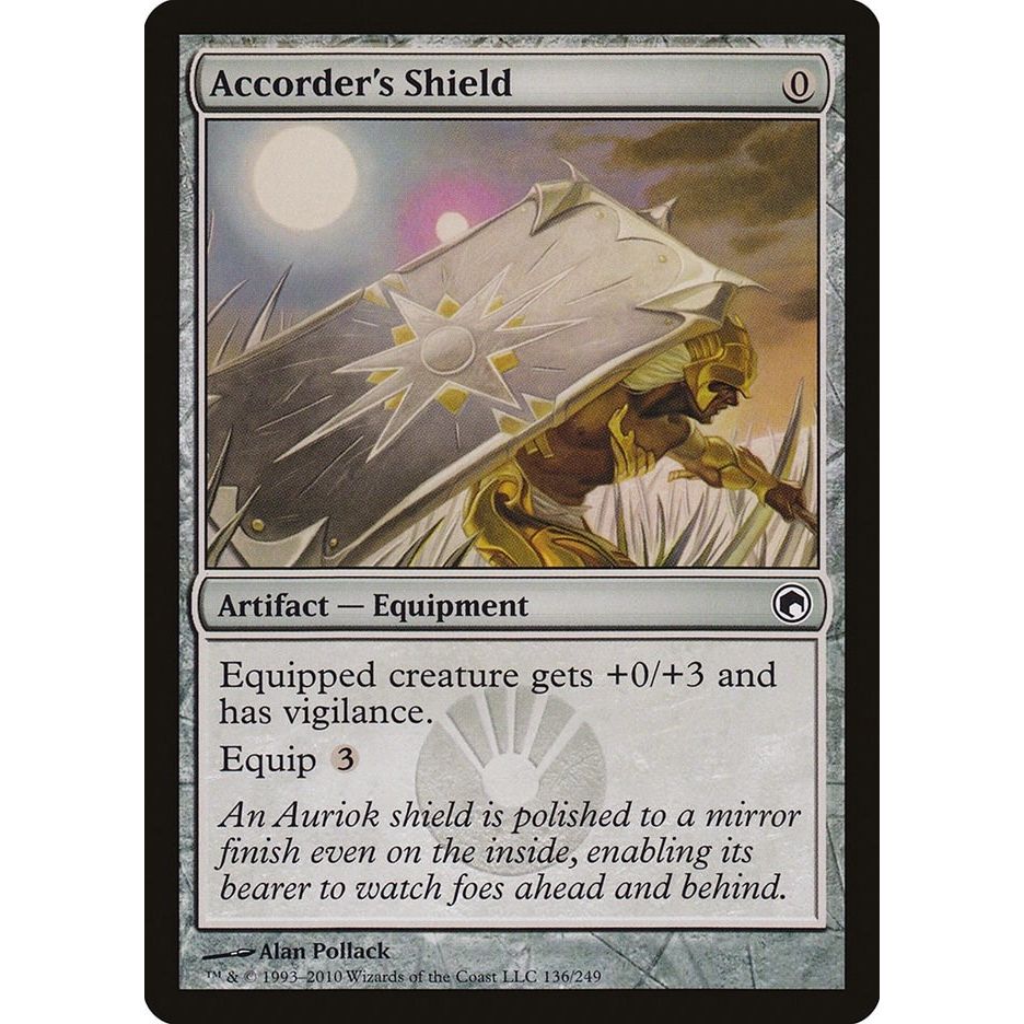 Image for Accorder's Shield (136) (SOM) - Magic: The Gathering