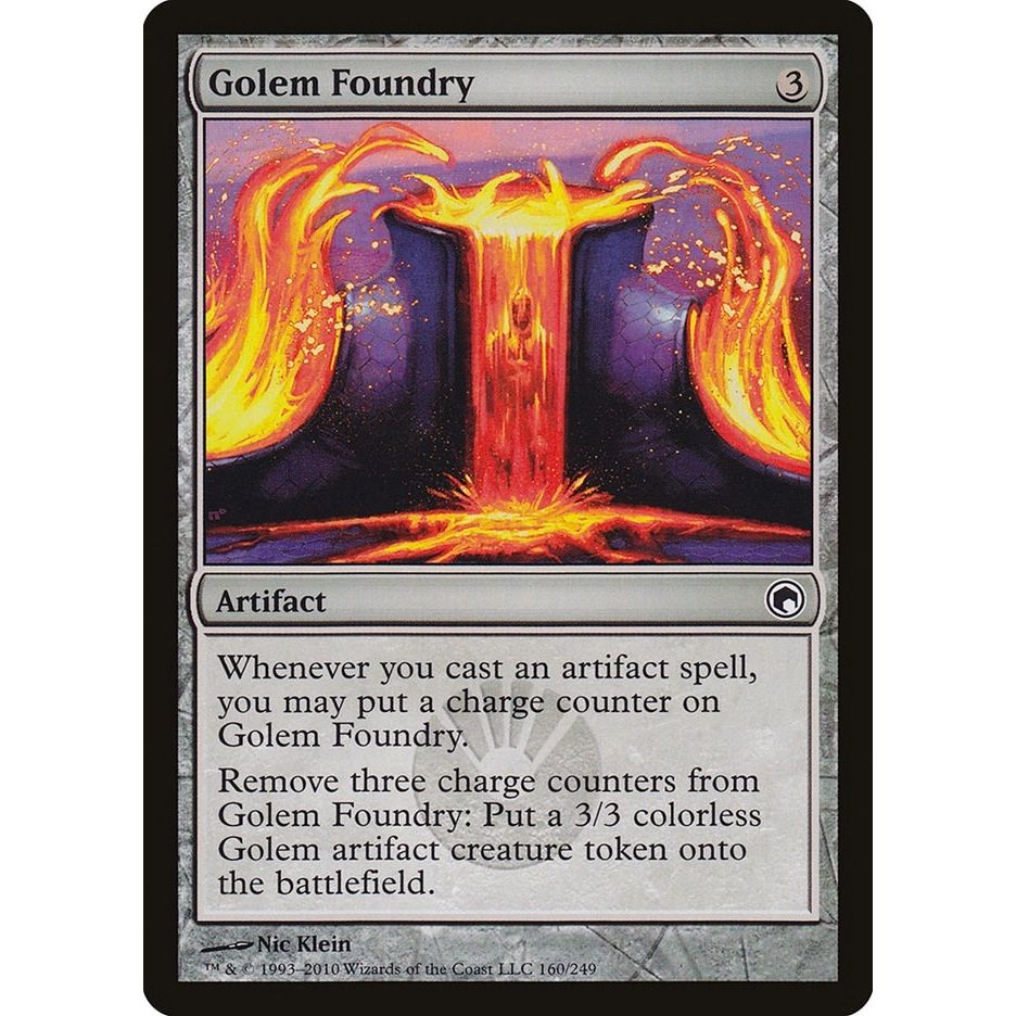 Image for Golem Foundry (160) (SOM) - Magic: The Gathering