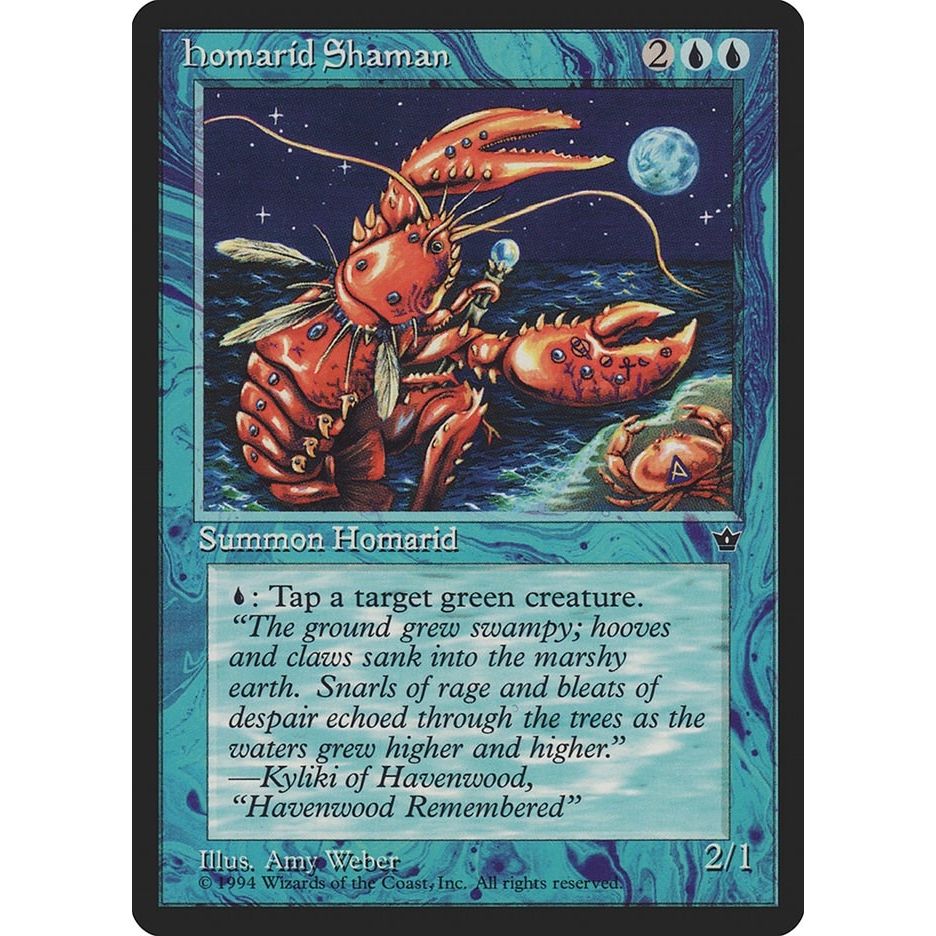 Image for Homarid Shaman (FEM) - Magic: The Gathering