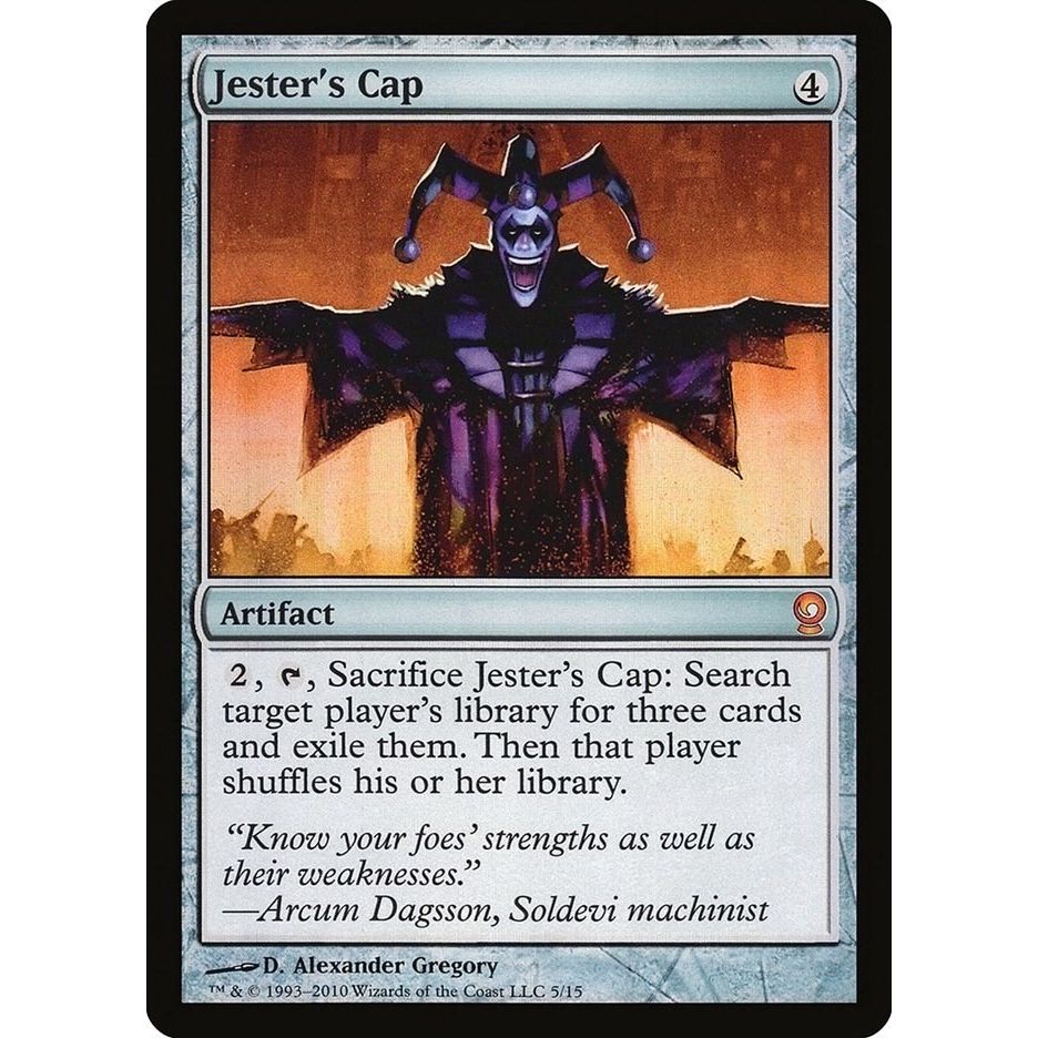 Image for Jester's Cap (5) (V10) - Magic: The Gathering