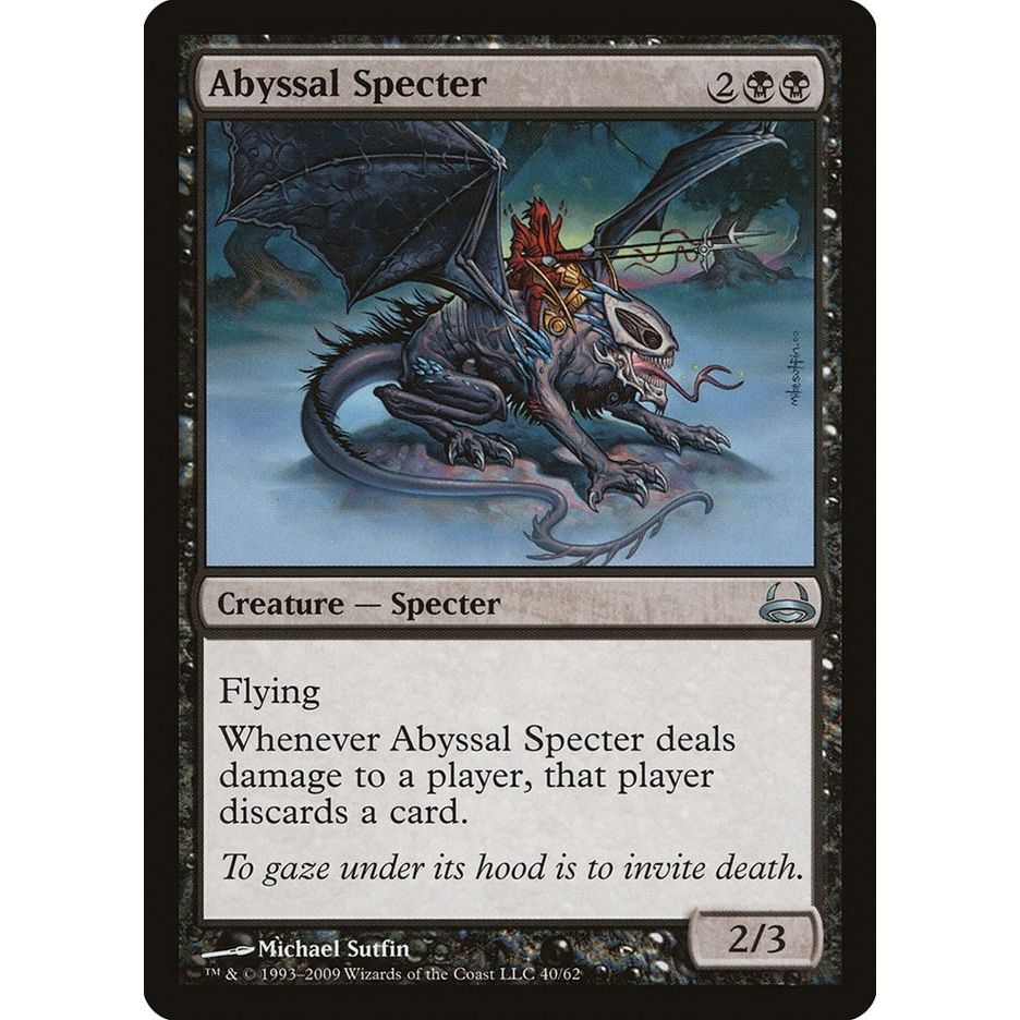 Image for Abyssal Specter (40) (DDC) - Magic: The Gathering
