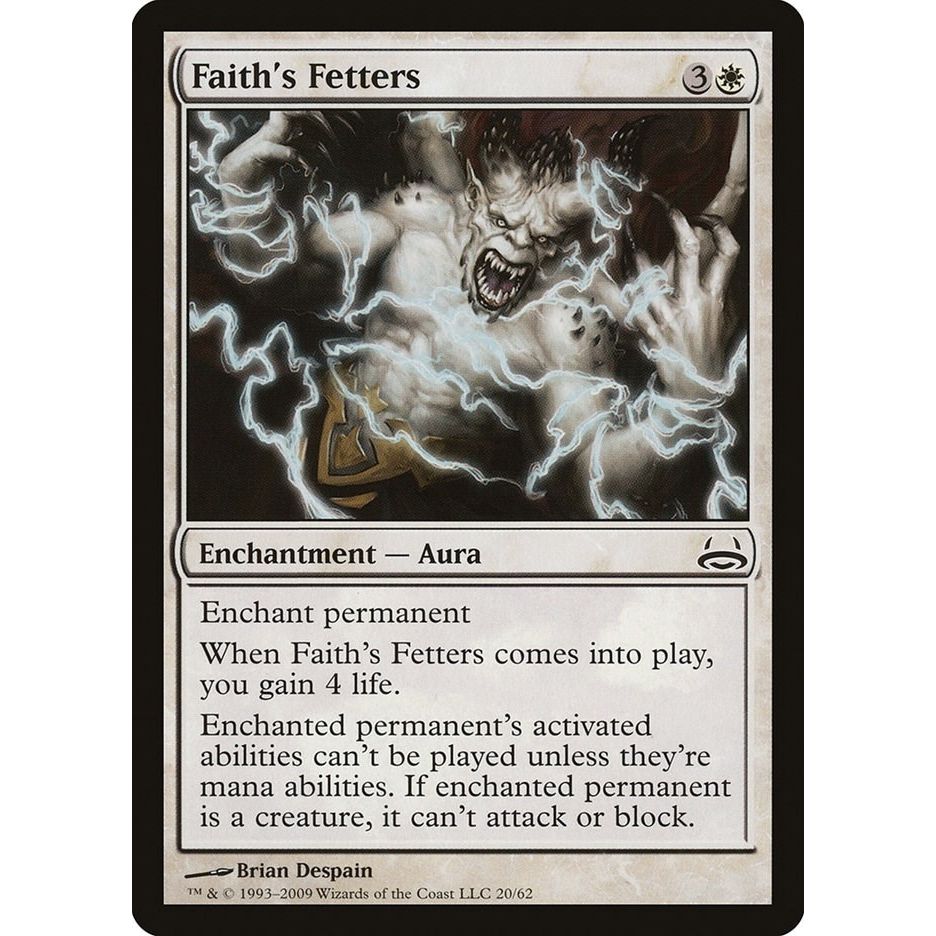 Image for Faith's Fetters (20) (DDC) - Magic: The Gathering