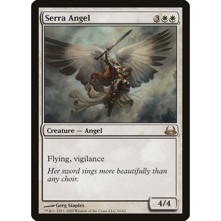 Image for Serra Angel (10) (DDC) - Magic: The Gathering