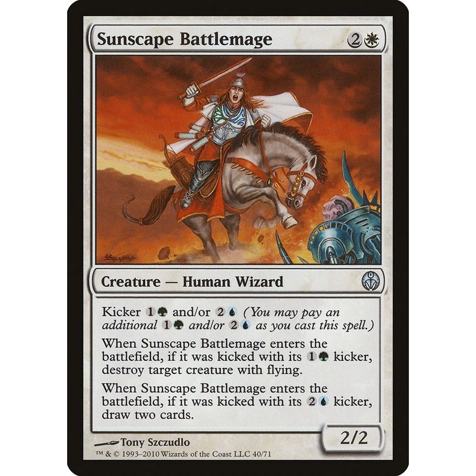 Image for Sunscape Battlemage (40) (DDE) - Magic: The Gathering