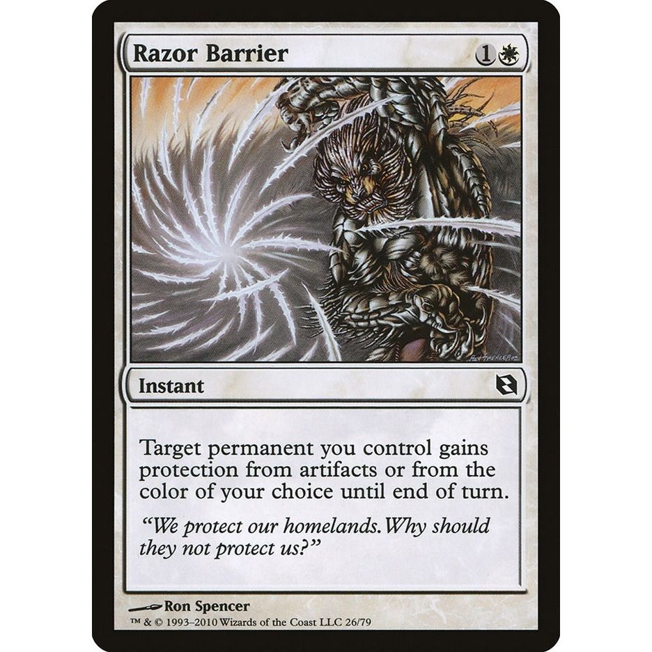 Image for Razor Barrier (26) (DDF) - Magic: The Gathering