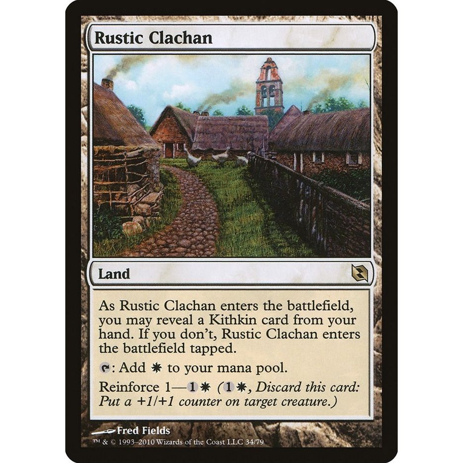 Image for Rustic Clachan (34) (DDF) - Magic: The Gathering