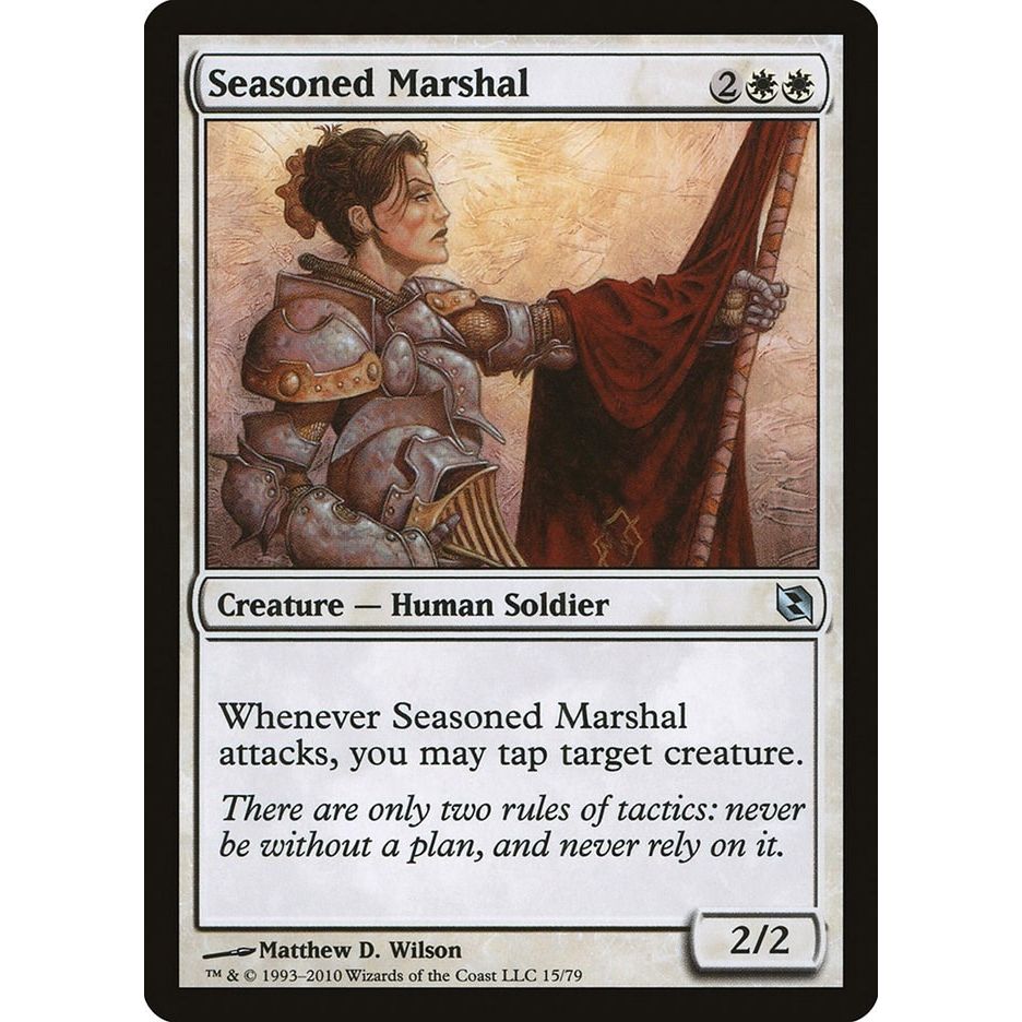 Image for Seasoned Marshal (15) (DDF) - Magic: The Gathering
