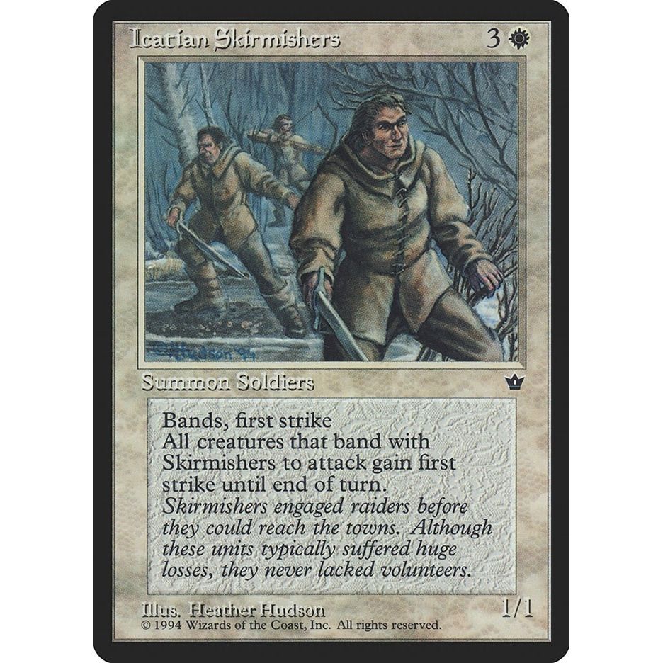 Image for Icatian Skirmishers (FEM) - Magic: The Gathering