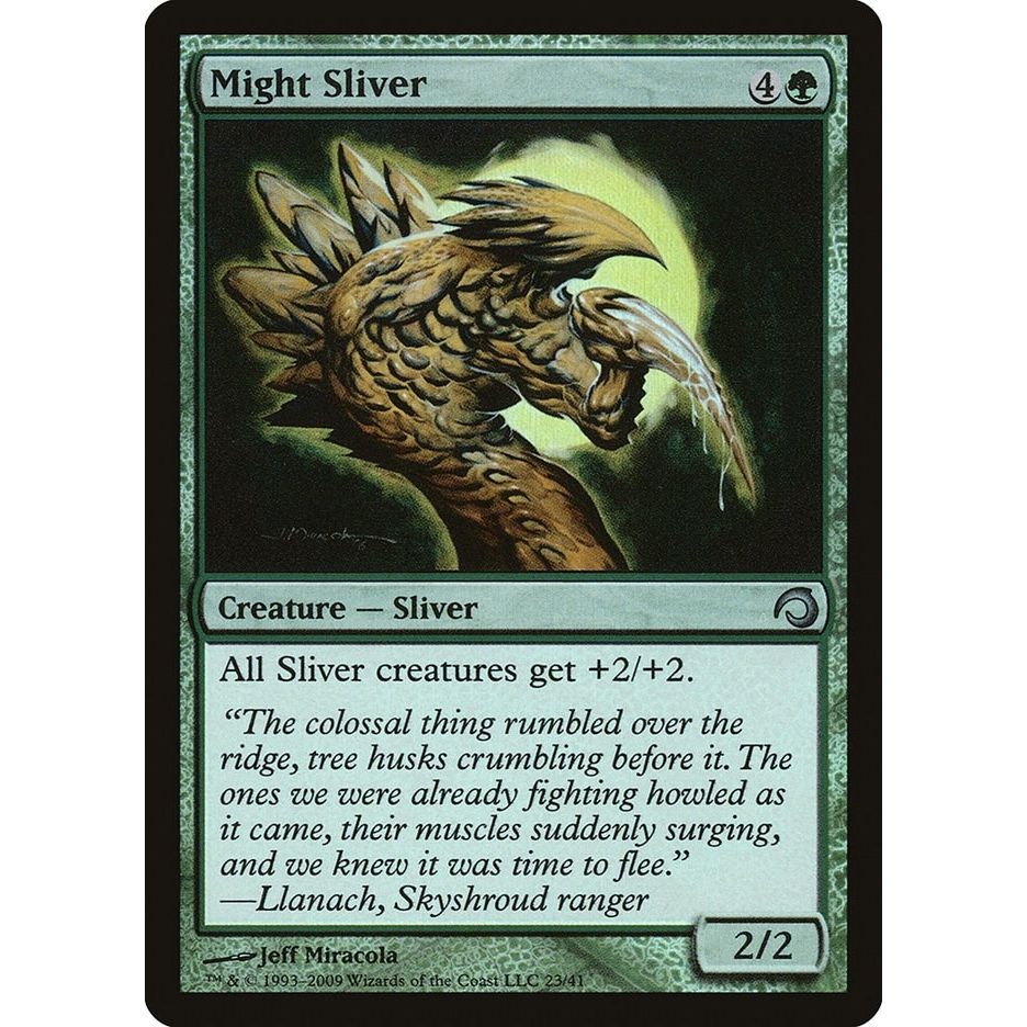 Image for Might Sliver (23) (PDS) - Magic: The Gathering