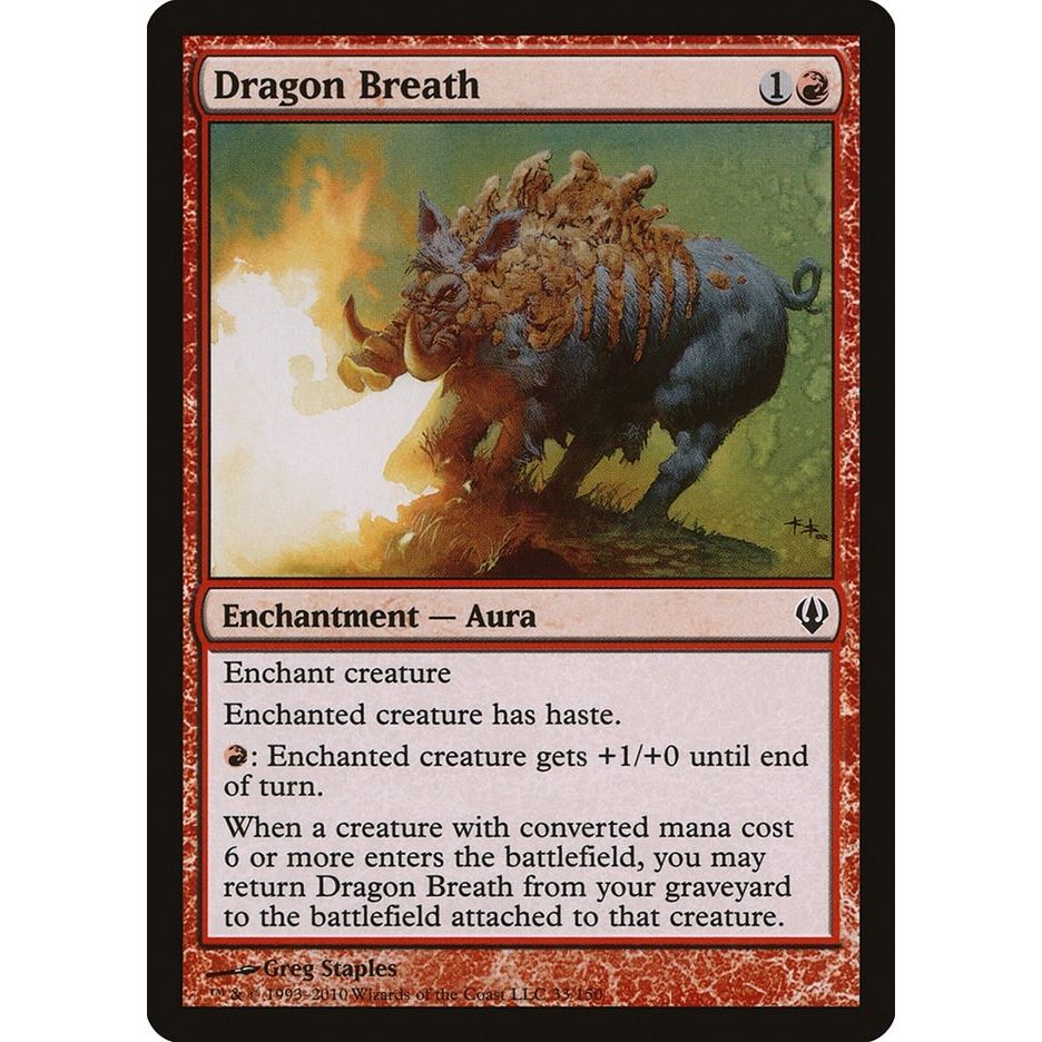 Image for Dragon Breath (33) (ARC) - Magic: The Gathering