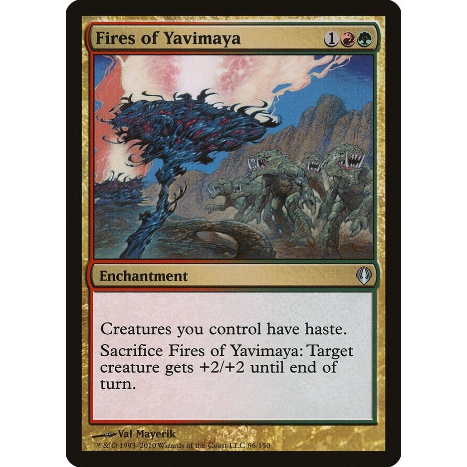 Image for Fires of Yavimaya (86) (ARC) - Magic: The Gathering