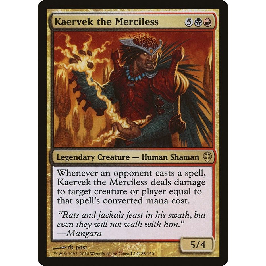 Image for Kaervek the Merciless (88) (ARC) - Magic: The Gathering