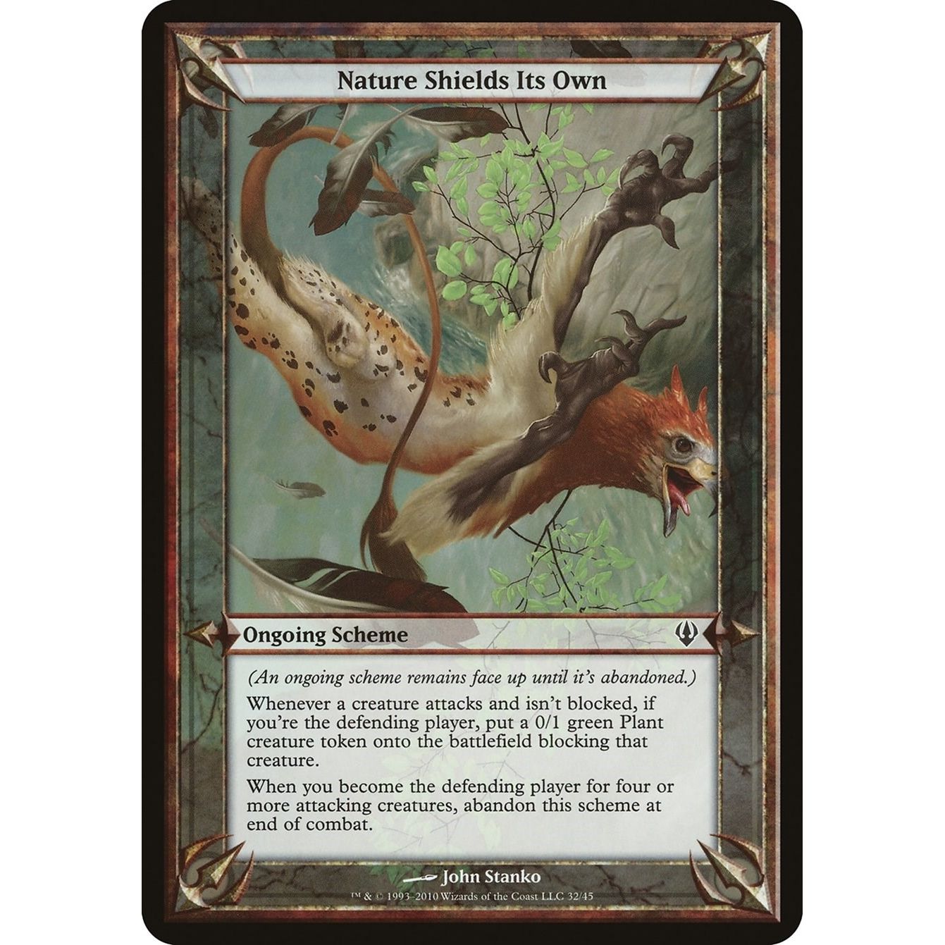 Image for Nature Shields Its Own (Archenemy) (OVER) - Magic: The Gathering