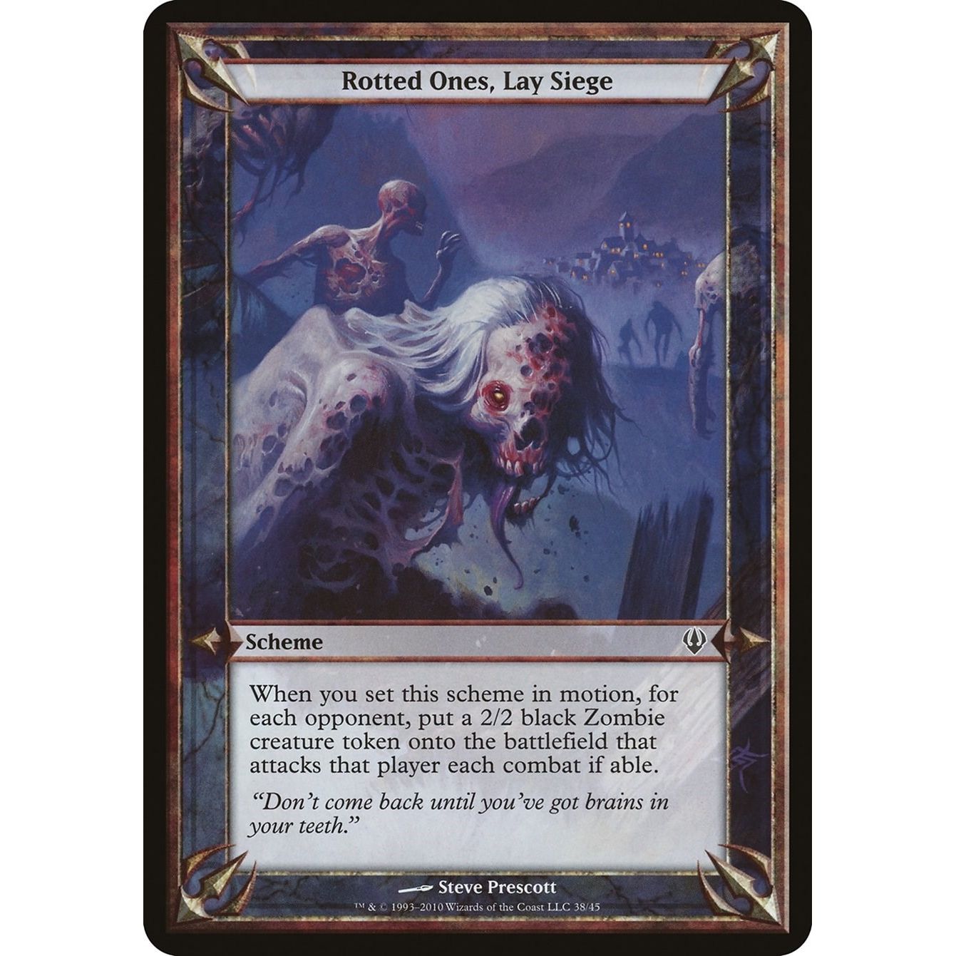 Image for Rotted Ones, Lay Siege (Archenemy) (OVER) - Magic: The Gathering