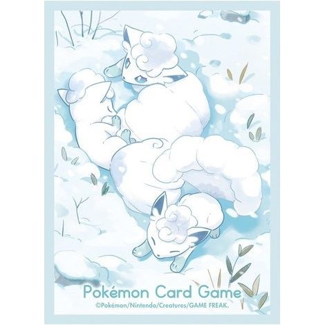 Image for Pokemon TCG: Pokemon Center Japan Exclusive Card Sleeves - Alolan Vulpix (64-Pack) - Card Sleeves