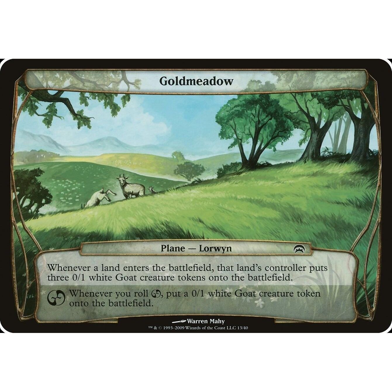 Image for Goldmeadow (Planechase) (OVER) - Magic: The Gathering