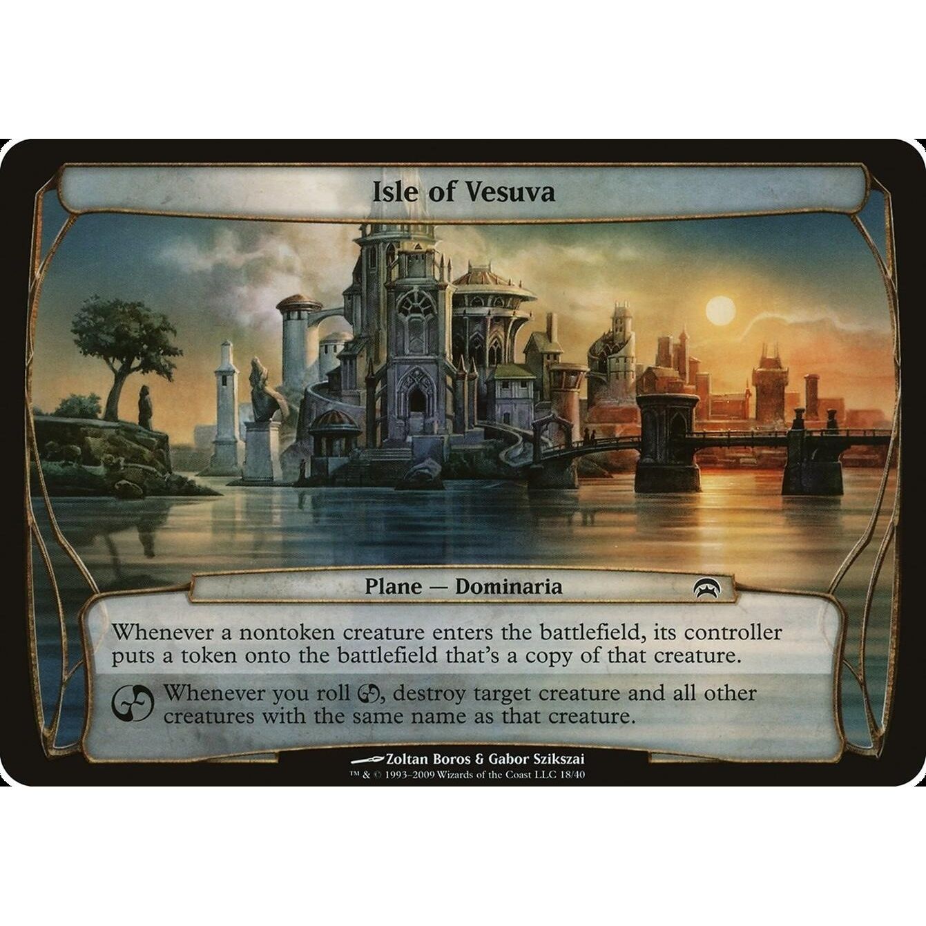 Image for Isle of Vesuva (Planechase) (OVER) - Magic: The Gathering