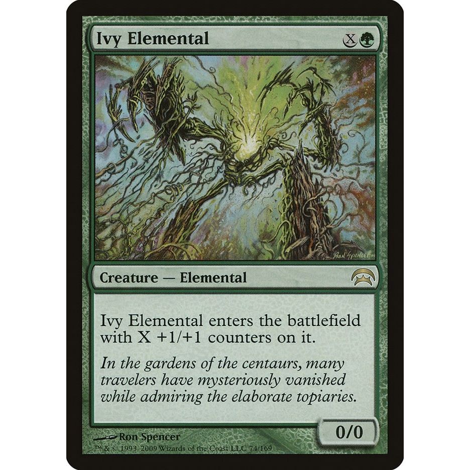 Image for Ivy Elemental (74) (HOP) - Magic: The Gathering