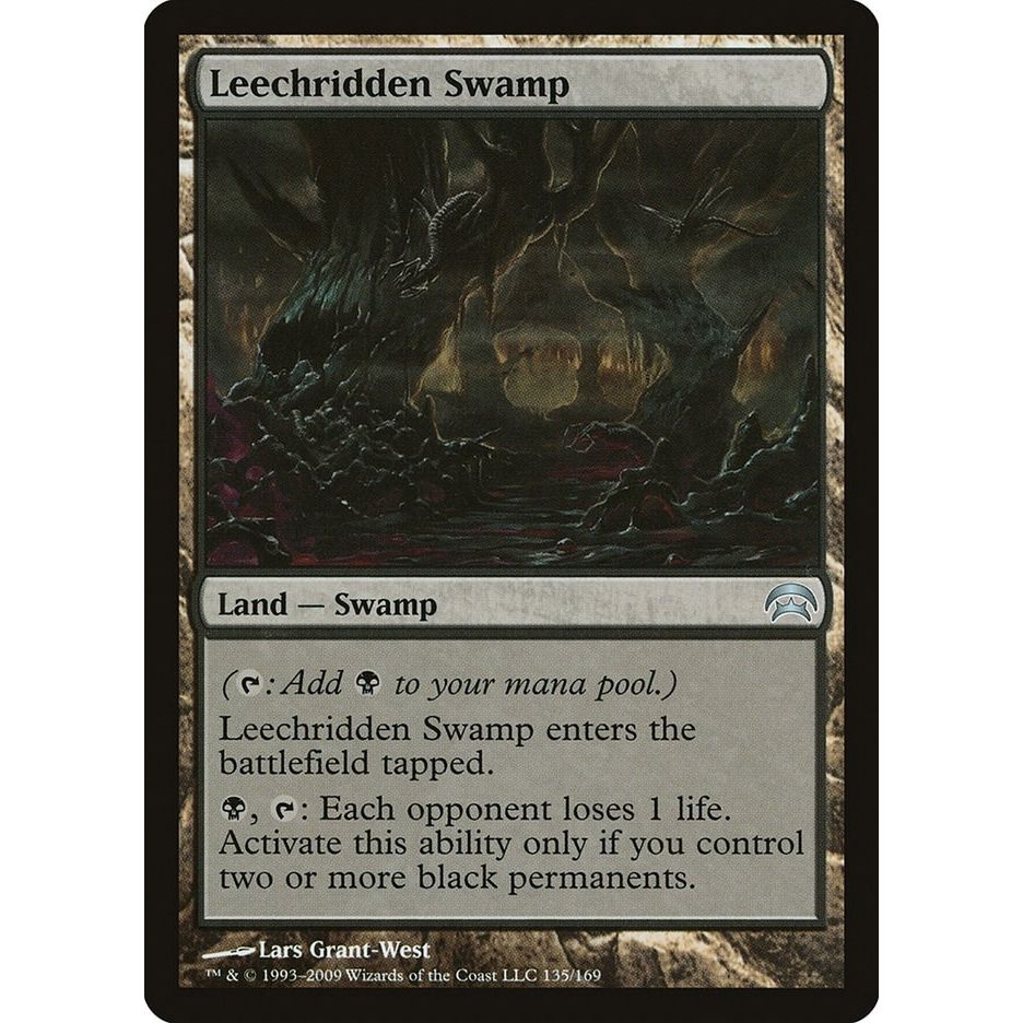 Image for Leechridden Swamp (135) (HOP) - Magic: The Gathering