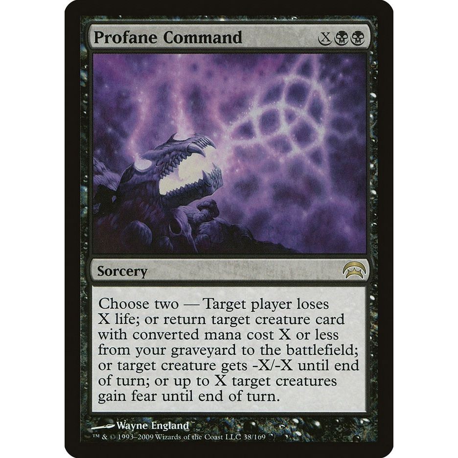 Image for Profane Command (38) (HOP) - Magic: The Gathering